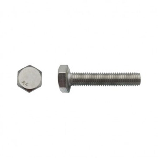 Vis tête hexagonale totalement filetée Inox A4 - 16 x 30 mm- Vendu par 100