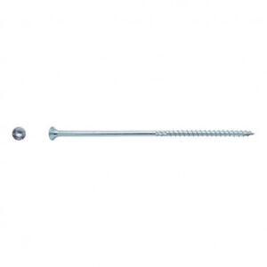 Vis pour construction bois tête fraisante Torx® Zingué - 6 x 100 mm- Vendu par 100