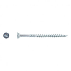 Vis bois TK3 tête fraisée Torx® filetage partiel Zingué - 4 x 35 mm- Vendu par 500