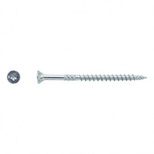 Vis bois TK3 tête fraisée Torx® filetage partiel Zingué - 4,5 x 40 mm- Vendu par 500