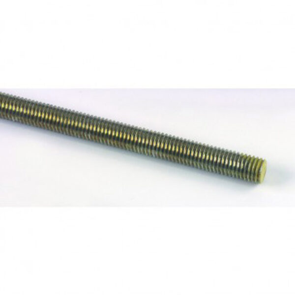 Tige filetée 1 mètre Zingué CR3 200HBS ou bichromaté résistance 80 kg/mm² M10 mm- Vendu par 25