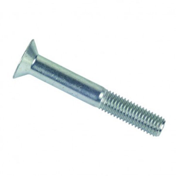 Vis tête fraisée six pans creux (FHC) DIN 7991 classe 10.9 Zingué dégazé - 12 x 80 mm- Vendu par 50