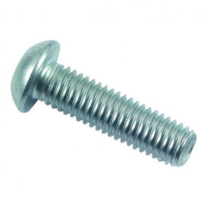 Vis tête bombée six pans creux (BHC) classe 10.9 Zingué dégazé - 6 x 35 mm- Vendu par 200