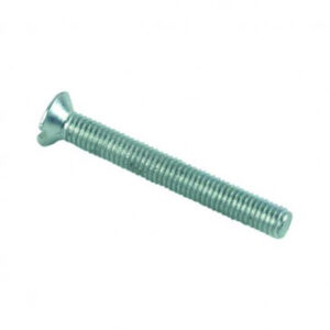 Vis à métaux tête fraisée fendue Zingué - 5 x 35 mm- Vendu par 500