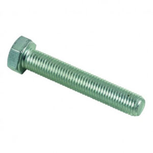 Vis tête hexagonale totalement filetée classe 8,8 Zingué - 14 x 80 mm- Vendu par 50