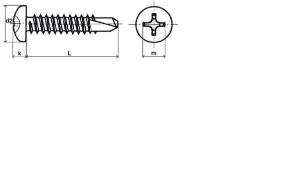 VIS AUTOPERCEUSE TC 5.5X38 ZG - Vendu par 250 – Image 2