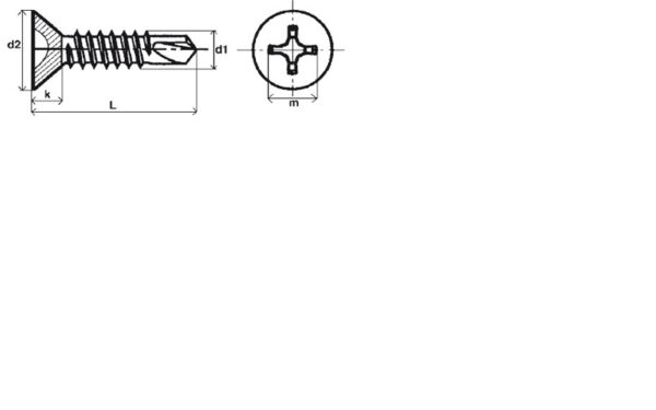 VIS AUTOPERCEUSE TF 6.3X80 ZG - Vendu par 250 – Image 2
