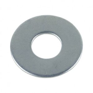 Rondelle plate carrossier Zingué - 12X40X2 mm