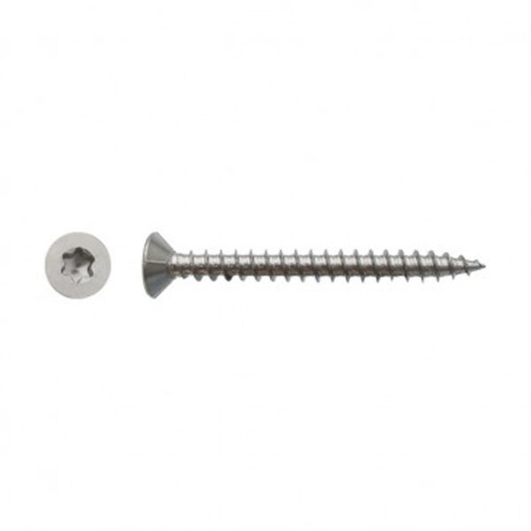 Vis pour panneaux agglomérés tête fraisée Torx® Inox A2 - 3,5 x 16 mm- Vendu par 200