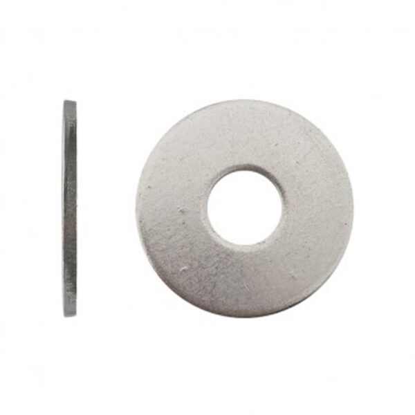 Rondelle plate extra large (LL) NFE 25513 Inox A2 - 6 mm