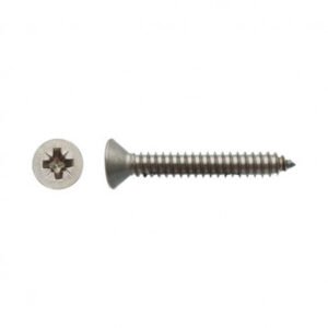 Vis à tôle tête fraisée Pozidriv® Inox A2 - 3,9 x 19 mm- Vendu par 200