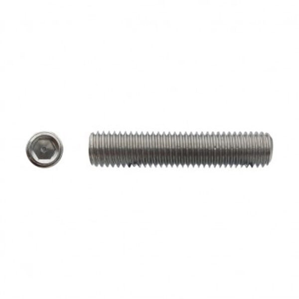 Vis sans tête à bout cuvette six pans creux (STHC) Inox A2 - 4 x 20 mm- Vendu par 200