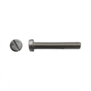 Vis à métaux tête cylindrique fendue Inox A4 - 4 x 20 mm- Vendu par 200