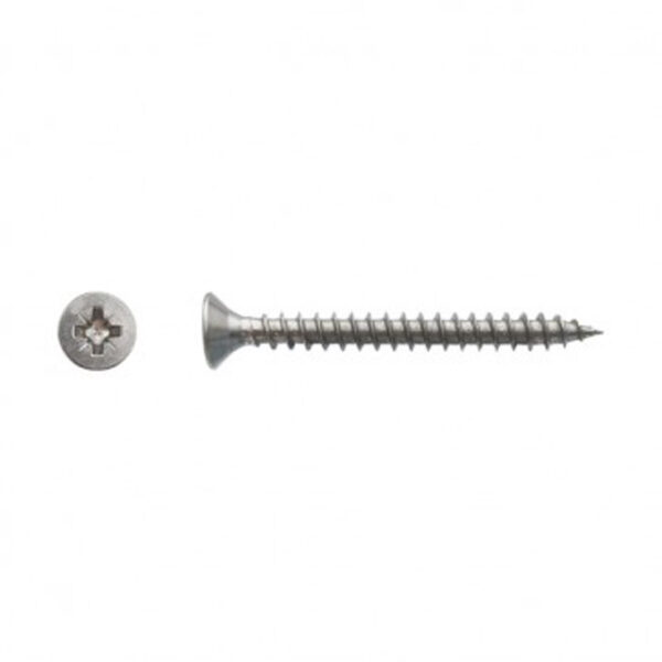 Vis pour panneaux agglomérés tête fraisée Pozidriv® Inox A4 - 3,5 x 16 mm- Vendu par 200