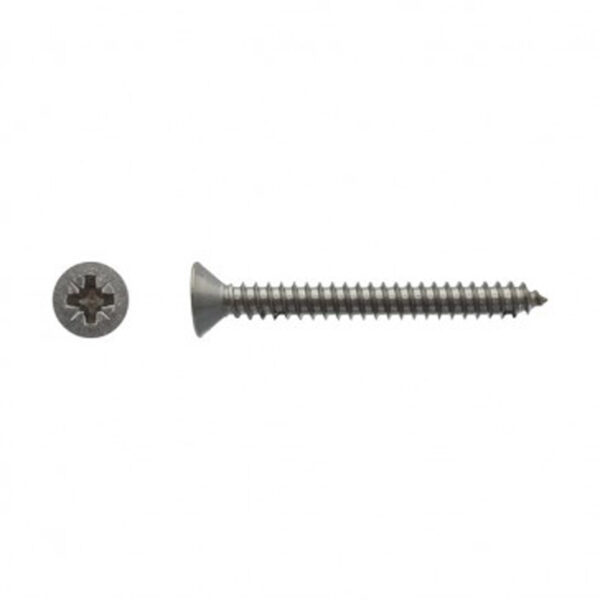 Vis à tôle tête fraisée Pozidriv® Inox A4 - 3,9 x 31,7 mm- Vendu par 200
