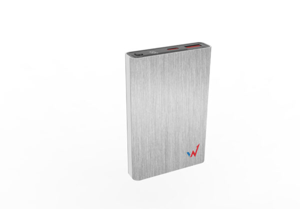 POWERBANK MiniW - Batterie externe - 10 000 mAh - grey W