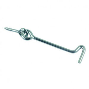 Crochet contrevent NFE 25610 Zingué - 5 x 100 mm- Vendu par 25