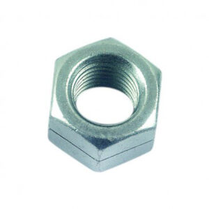 Écrou frein 1 fente H100 classe 8 Zingué - 6 mm