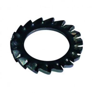 Rondelle éventail à dentures extérieures (AZ) DIN 6798 A Zingué bichromaté - 3 mm