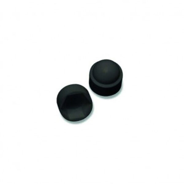 Cache écrou noir - 4 mm cote sur plats 7 mm- Vendu par 200