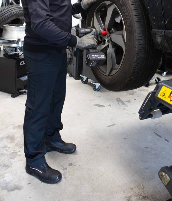 Pantalon multipoches stretch noir avec renforts genoux (t36)- AP 7301 - CLAS Equipements – Image 3