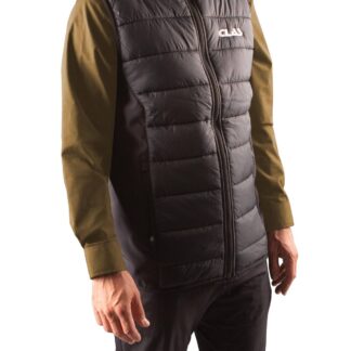 Doudoune sans manches gris/noire (s)- AP 7701 - CLAS Equipements