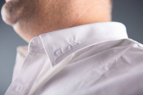 Chemise homme manches longues blanche (t36)- AP 8801 - CLAS Equipements – Image 2