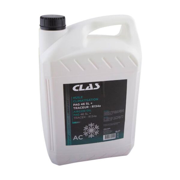 Huile climatisation pag 46 5l + traceur - r134aHuile climatisation pag 46 5l + traceur - r134a - CO 6152 - CLAS Equipements