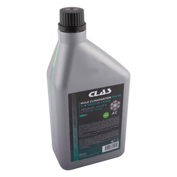Huile climatisation pag 68 1l + traceur - r134aHuile climatisation pag 68 1l + traceur - r134a - CO 6154 - CLAS Equipements