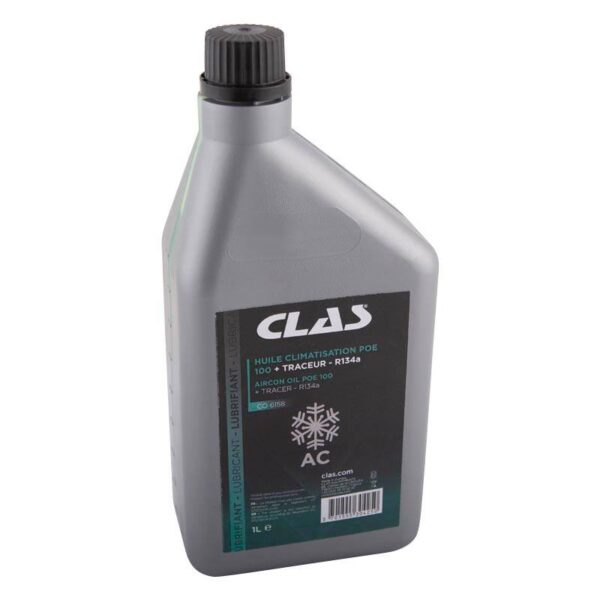 Huile climatisation poe 100 1l + traceur - r134aHuile climatisation poe 100 1l + traceur - r134a - CO 6158 - CLAS Equipements