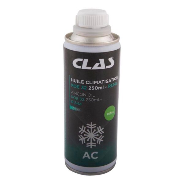 Huile climatisation poe 32 250ml - r134aHuile climatisation poe 32 250ml - r134a - CO 6164 - CLAS Equipements