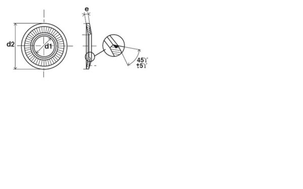 ROND CONTACT ETR 25511 Z 8 ZG CR3 - Vendu par 500 – Image 2
