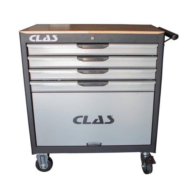 Servante pl 4 tiroirs + 1 caisson- EG 0076 - CLAS Equipements – Image 2