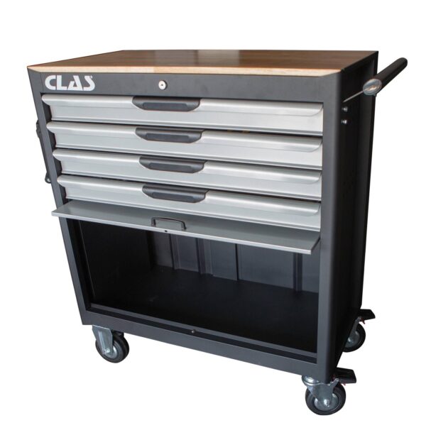Servante pl 4 tiroirs + 1 caisson- EG 0076 - CLAS Equipements – Image 3