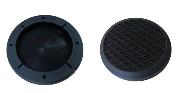 Tampon caoutchouc rond ø123x22mm- EG 1163 - CLAS Equipements