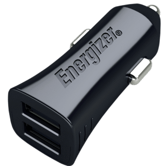 Chargeur de voiture - 17W - 2USB - black Energizer