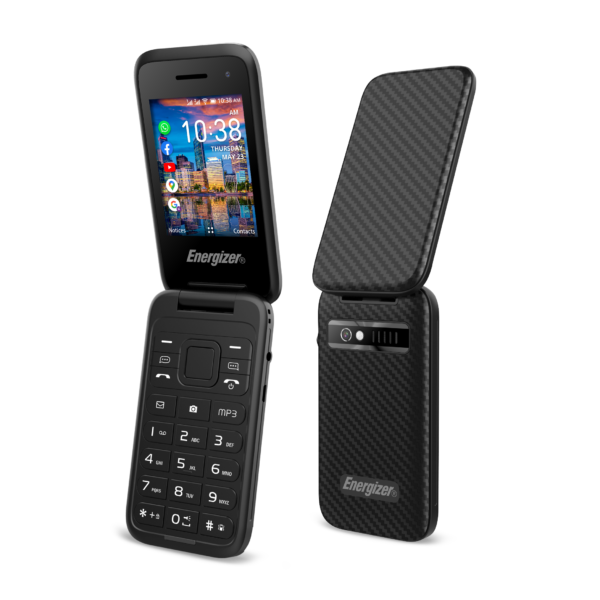 Mobile E282SC+ - 4G - Clavier EU - Prises EU/UK - black Energizer