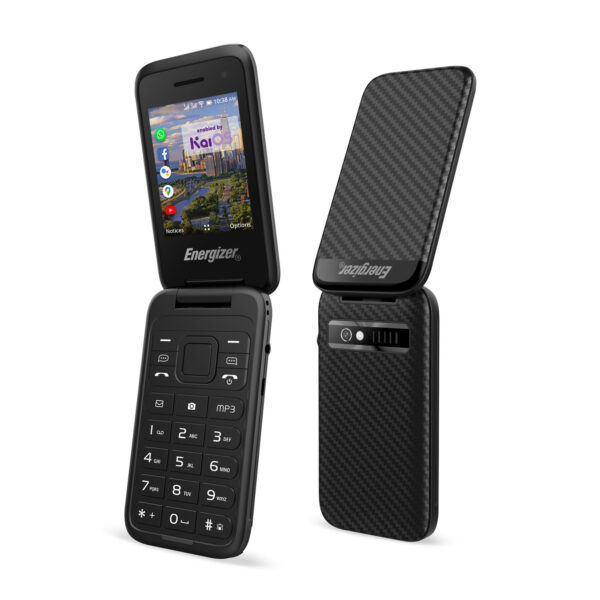 Mobile E282SC - 4G - Clavier EU - Prises EU/UK - black Energizer