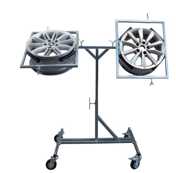 Chevalet rotatif peinture 2 jantes- OC 0728 - CLAS Equipements
