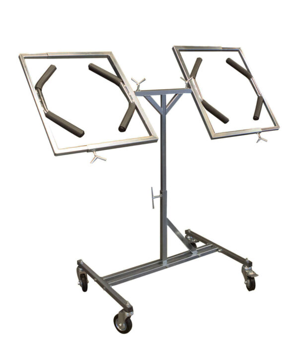 Chevalet rotatif peinture 2 jantes- OC 0728 - CLAS Equipements – Image 2