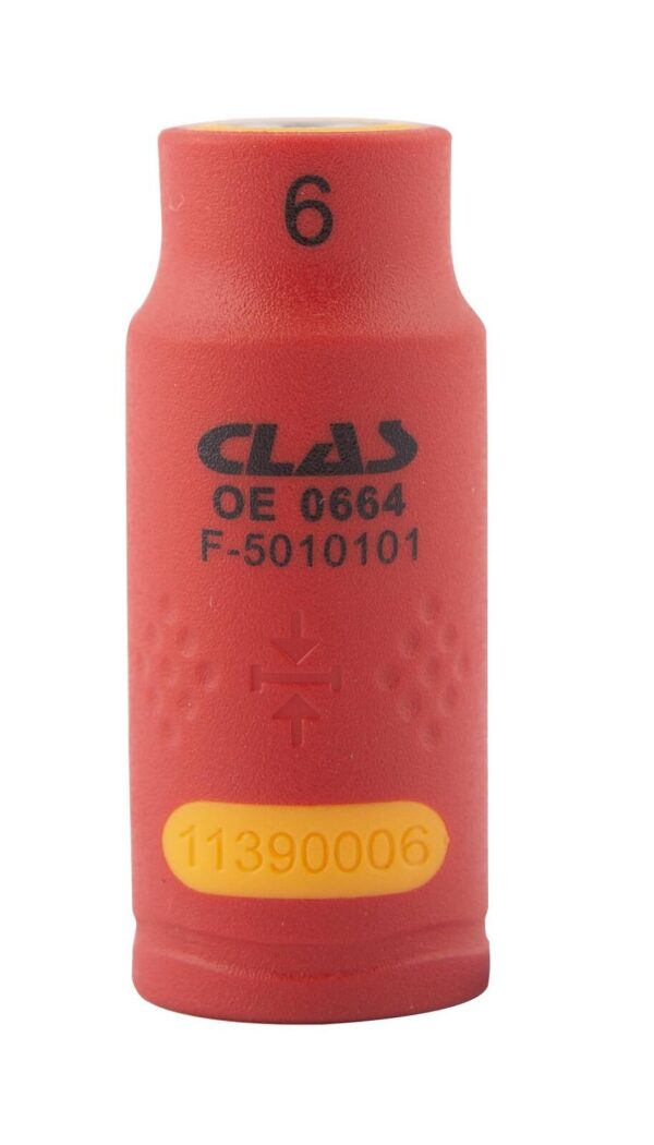 Douille isolee 1/4" 6mm- OE 0664 - CLAS Equipements