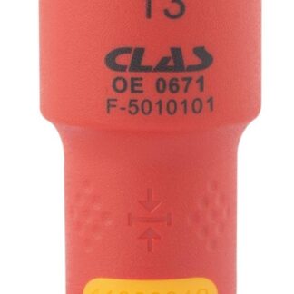Douille isolee 1/4" 13mm- OE 0671 - CLAS Equipements