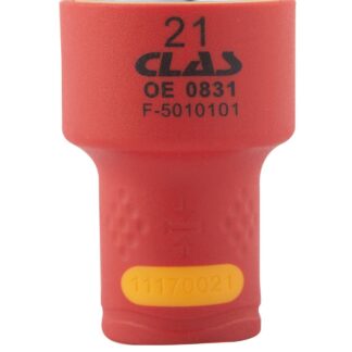 Douille isolee 3/8" 21mm- OE 0831 - CLAS Equipements