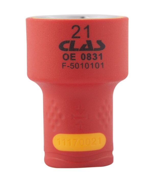 Douille isolee 3/8" 21mm- OE 0831 - CLAS Equipements