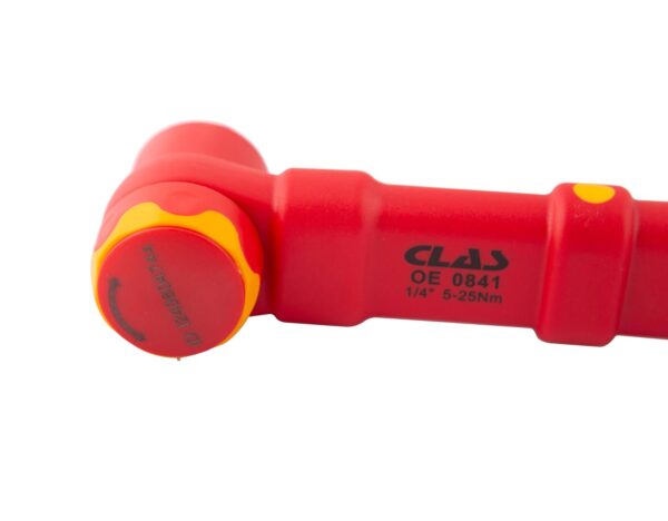Cle dynamometrique isolee 1/4" 5-25nm- OE 0841 - CLAS Equipements – Image 3