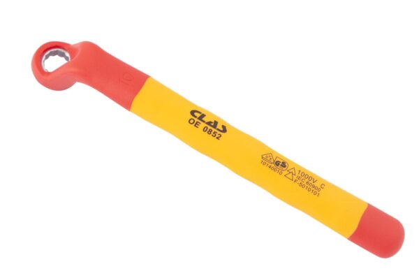 Cle a œil contre coudee isolee 12 pans 10mm- OE 0852 - CLAS Equipements