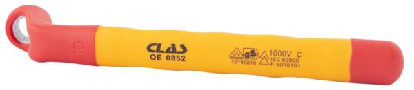 Cle a œil contre coudee isolee 12 pans 10mm- OE 0852 - CLAS Equipements – Image 4