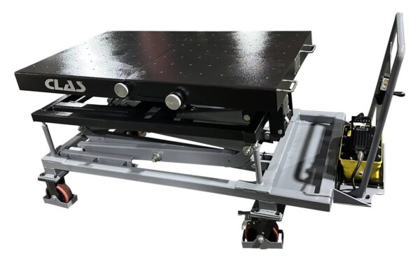 Table elevatrice 1200kg pour batterie ve et organes lourdsTable élévatrice pour batteries VE/hybride et organes lourds - OH 1201 - CLAS Equipements – Image 2