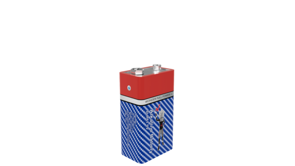 Lot de 6 PiLes 9v 6LR61 6F22 - W