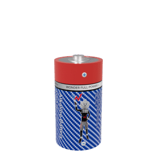 Lot de 6 piles LR14 CLot de 6 piles LR14 C - W